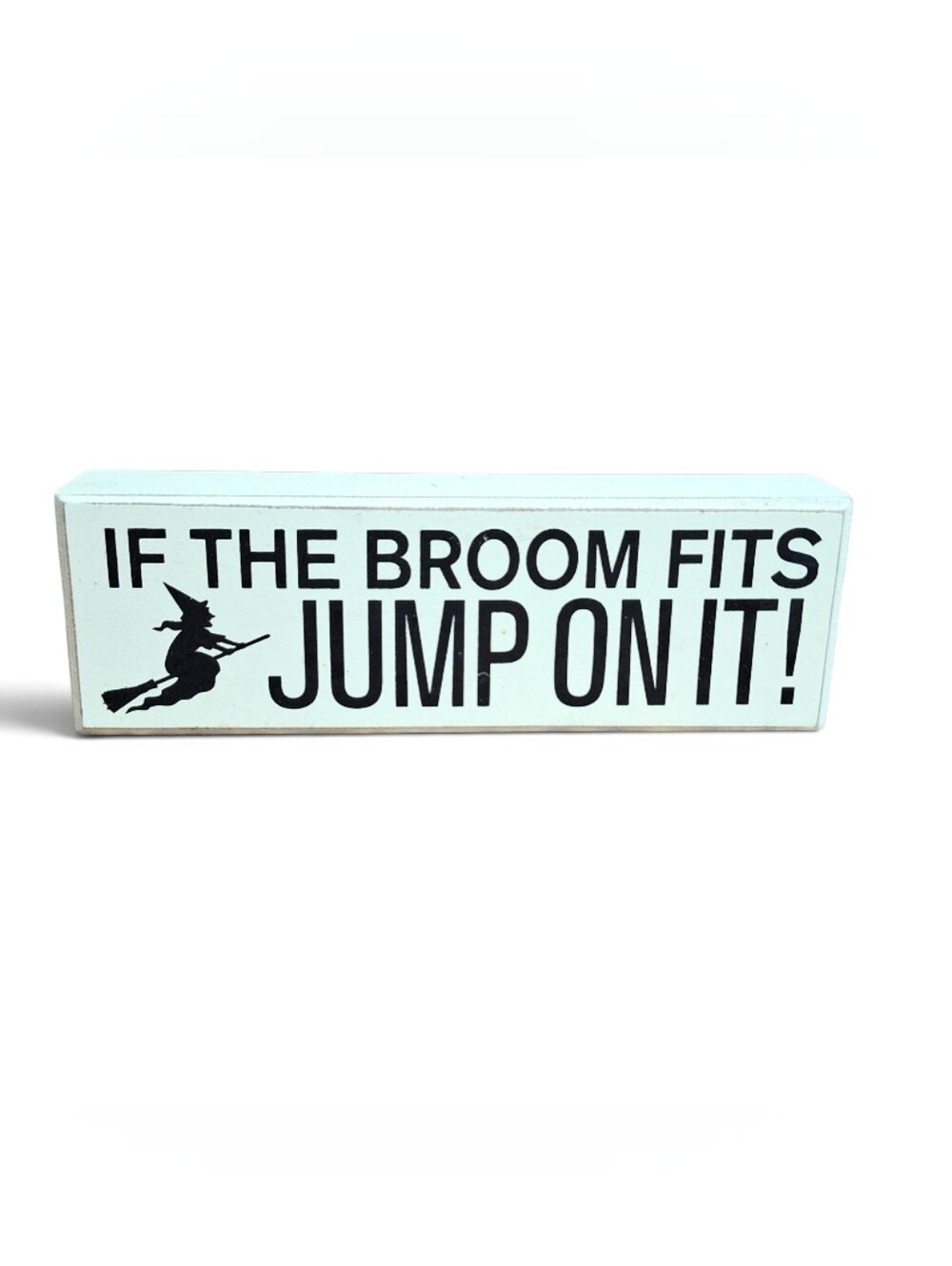 Halloween Witch Decor Sign